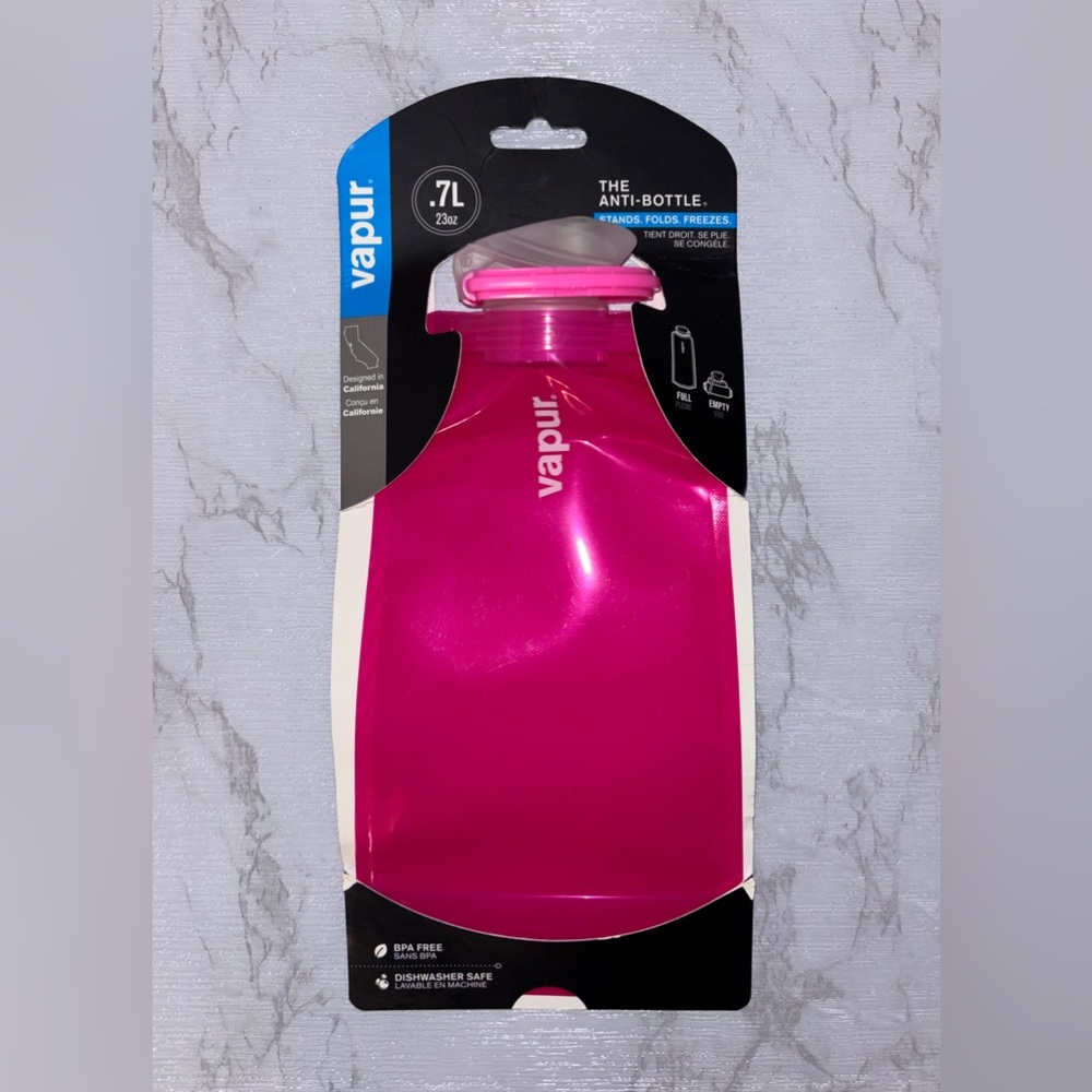 Pur Vapur Pink Anti-Bottle 0.7L NWT